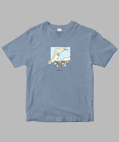 阿川佐和子 / だいたいしあわせ イラストTシャツ 能登へ / 晶文社
