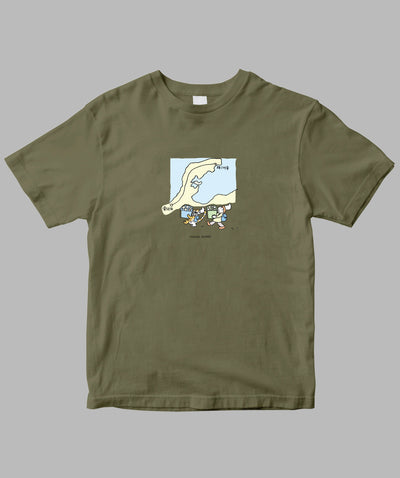 阿川佐和子 / だいたいしあわせ イラストTシャツ 能登へ / 晶文社