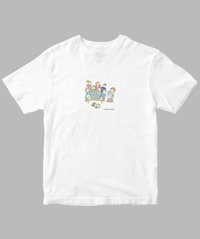 阿川佐和子 / だいたいしあわせ イラストTシャツ たくましき餃子 / 晶文社