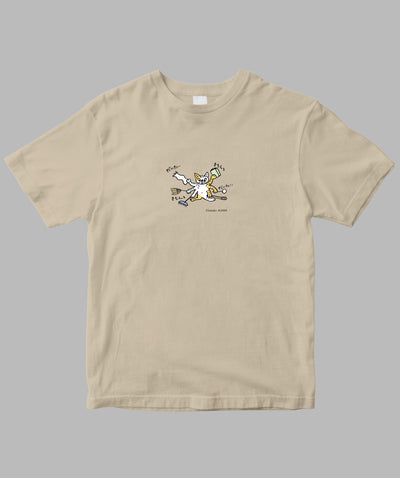 阿川佐和子 / だいたいしあわせ イラストTシャツ 多面的自分 / 晶文社
