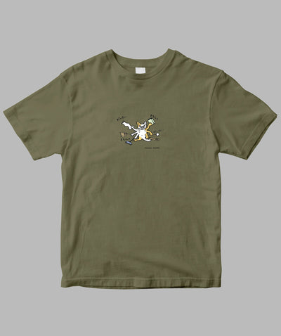 阿川佐和子 / だいたいしあわせ イラストTシャツ 多面的自分 / 晶文社