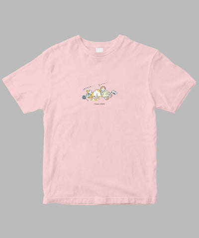 阿川佐和子 / だいたいしあわせ イラストTシャツ 寝入り福 / 晶文社