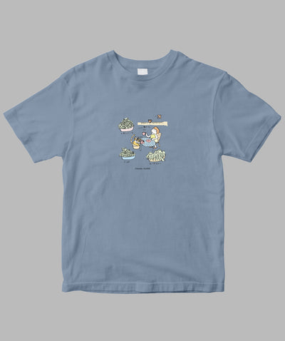 阿川佐和子 / だいたいしあわせ イラストTシャツ 放任の勇気 / 晶文社