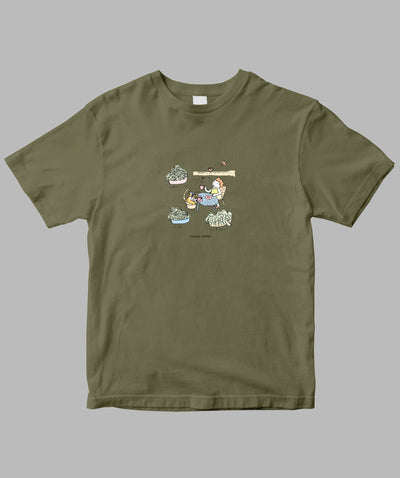 阿川佐和子 / だいたいしあわせ イラストTシャツ 放任の勇気 / 晶文社