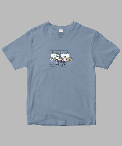 阿川佐和子 / だいたいしあわせ イラストTシャツ アガワタオル / 晶文社