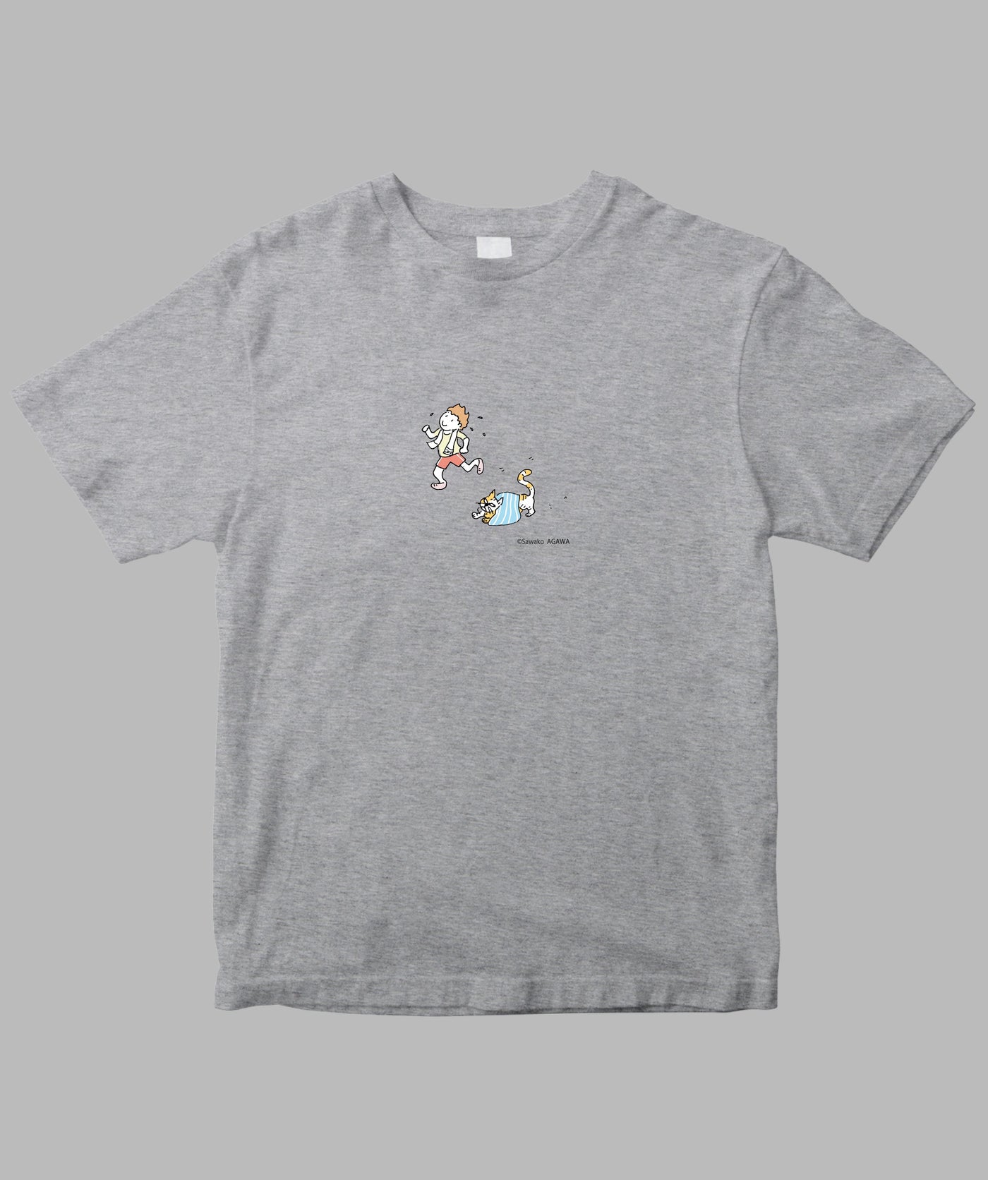 阿川佐和子 / だいたいしあわせ イラストTシャツ へらへらタオル / 晶文社