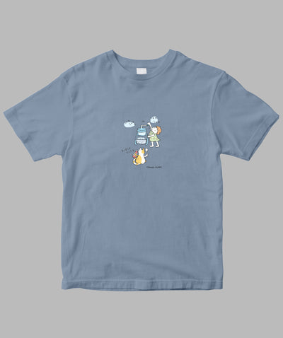 阿川佐和子 / だいたいしあわせ イラストTシャツ 冷や知恵 / 晶文社