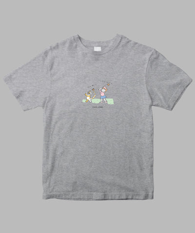 阿川佐和子 / だいたいしあわせ イラストTシャツ 趣味の基準 / 晶文社