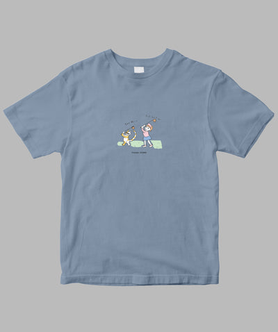阿川佐和子 / だいたいしあわせ イラストTシャツ 趣味の基準 / 晶文社