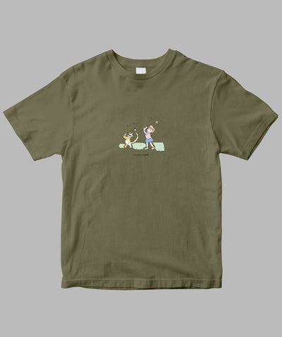 阿川佐和子 / だいたいしあわせ イラストTシャツ 趣味の基準 / 晶文社