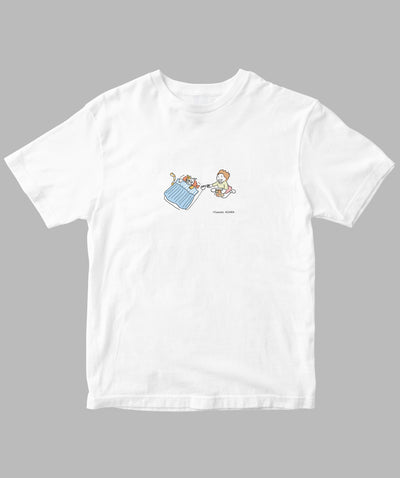 阿川佐和子 / だいたいしあわせ イラストTシャツ 病床の幸 / 晶文社