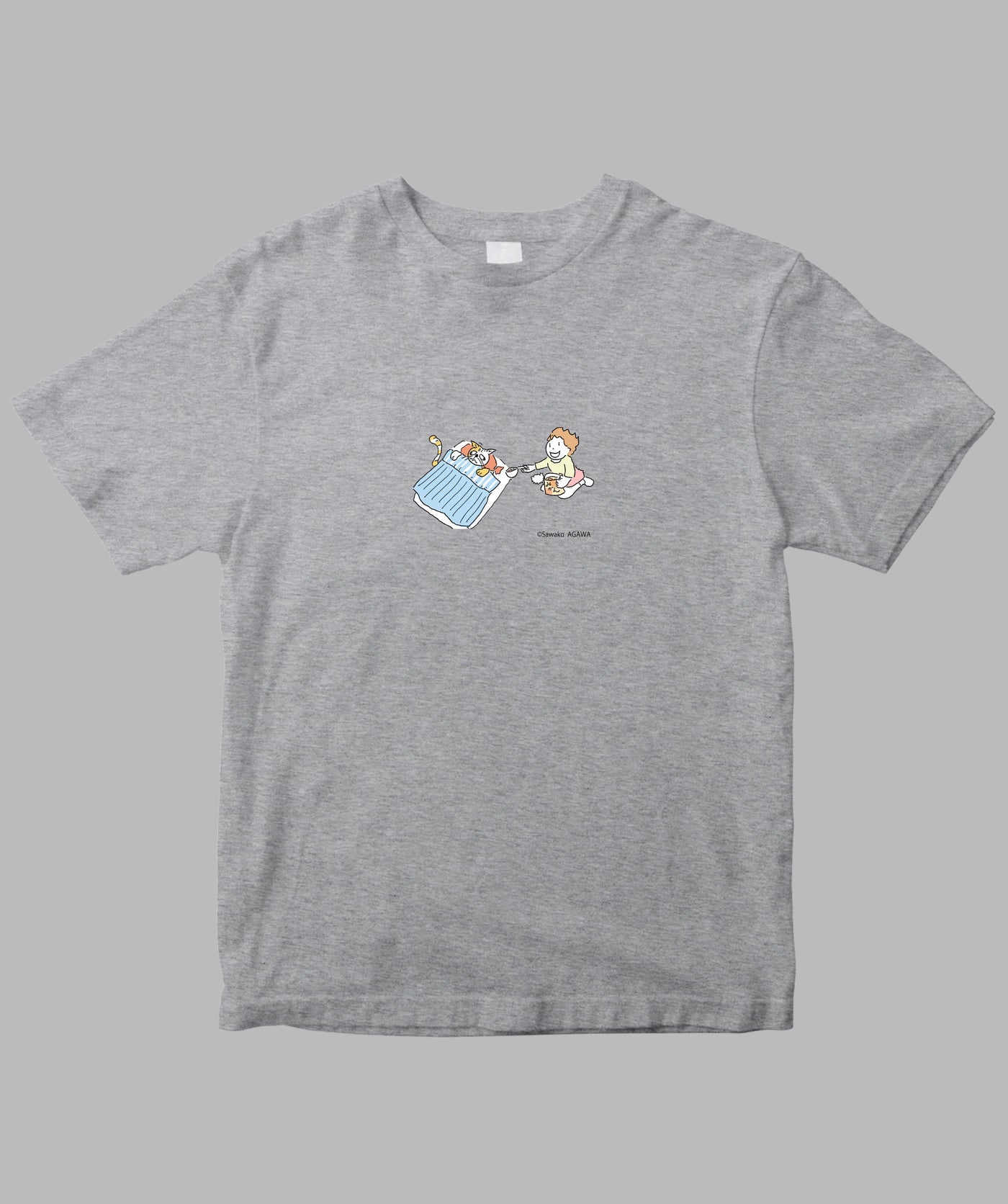 阿川佐和子 / だいたいしあわせ イラストTシャツ 病床の幸 / 晶文社