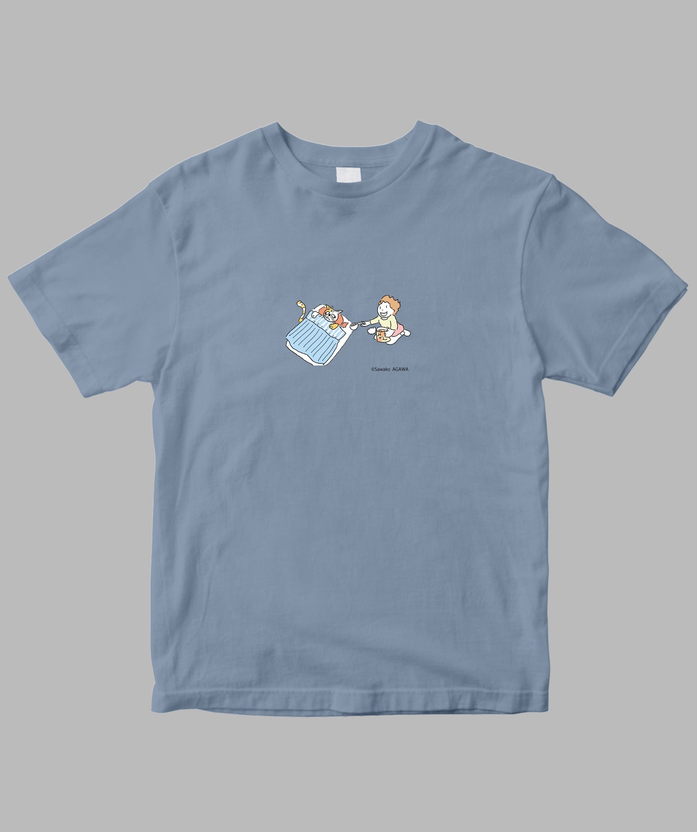 阿川佐和子 / だいたいしあわせ イラストTシャツ 病床の幸 / 晶文社