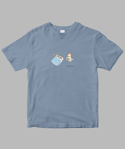 阿川佐和子 / だいたいしあわせ イラストTシャツ 病床の幸 / 晶文社