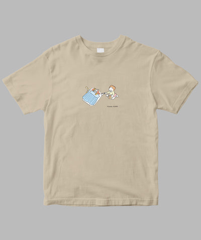 阿川佐和子 / だいたいしあわせ イラストTシャツ 病床の幸 / 晶文社