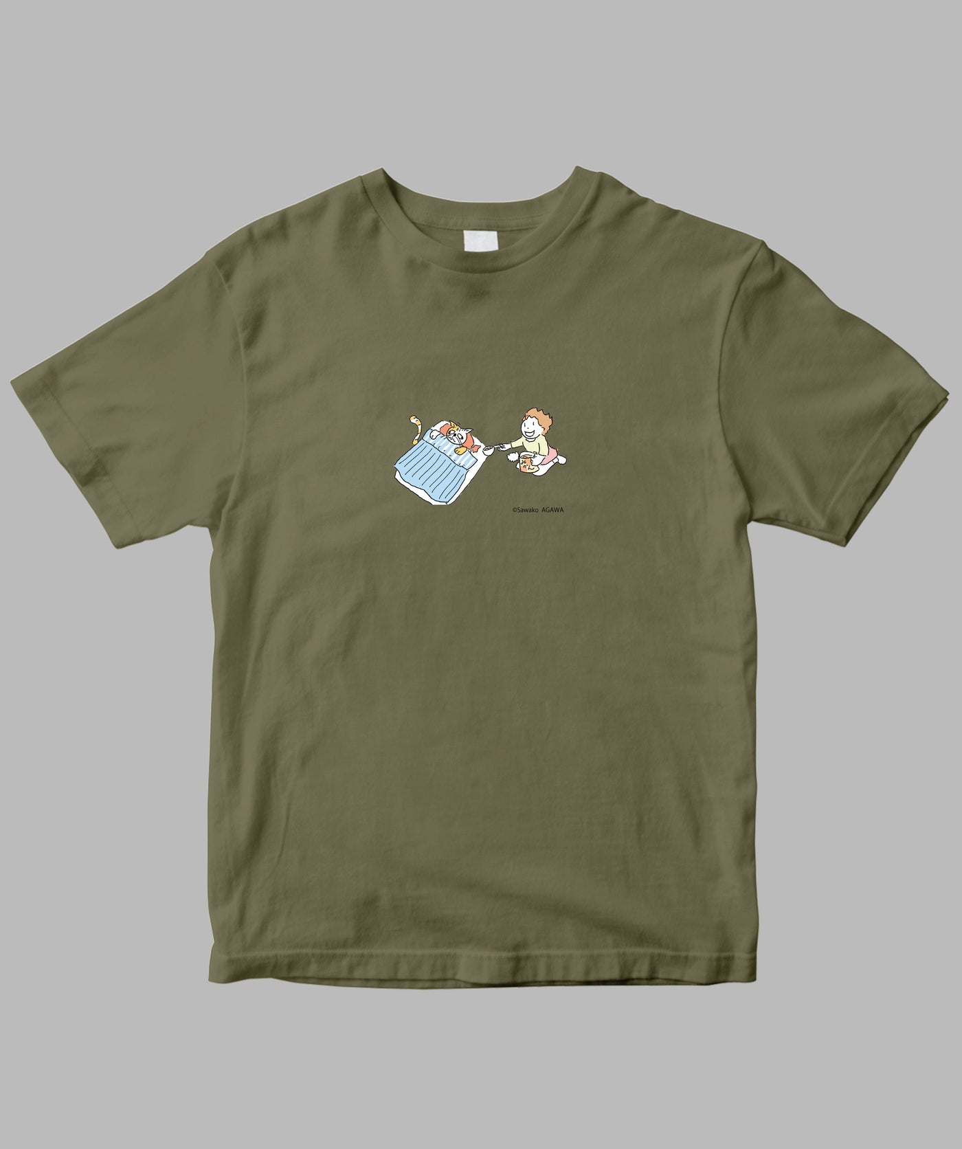 阿川佐和子 / だいたいしあわせ イラストTシャツ 病床の幸 / 晶文社