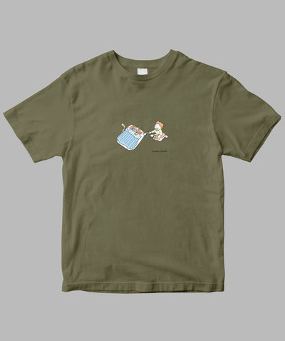 阿川佐和子 / だいたいしあわせ イラストTシャツ 病床の幸 / 晶文社