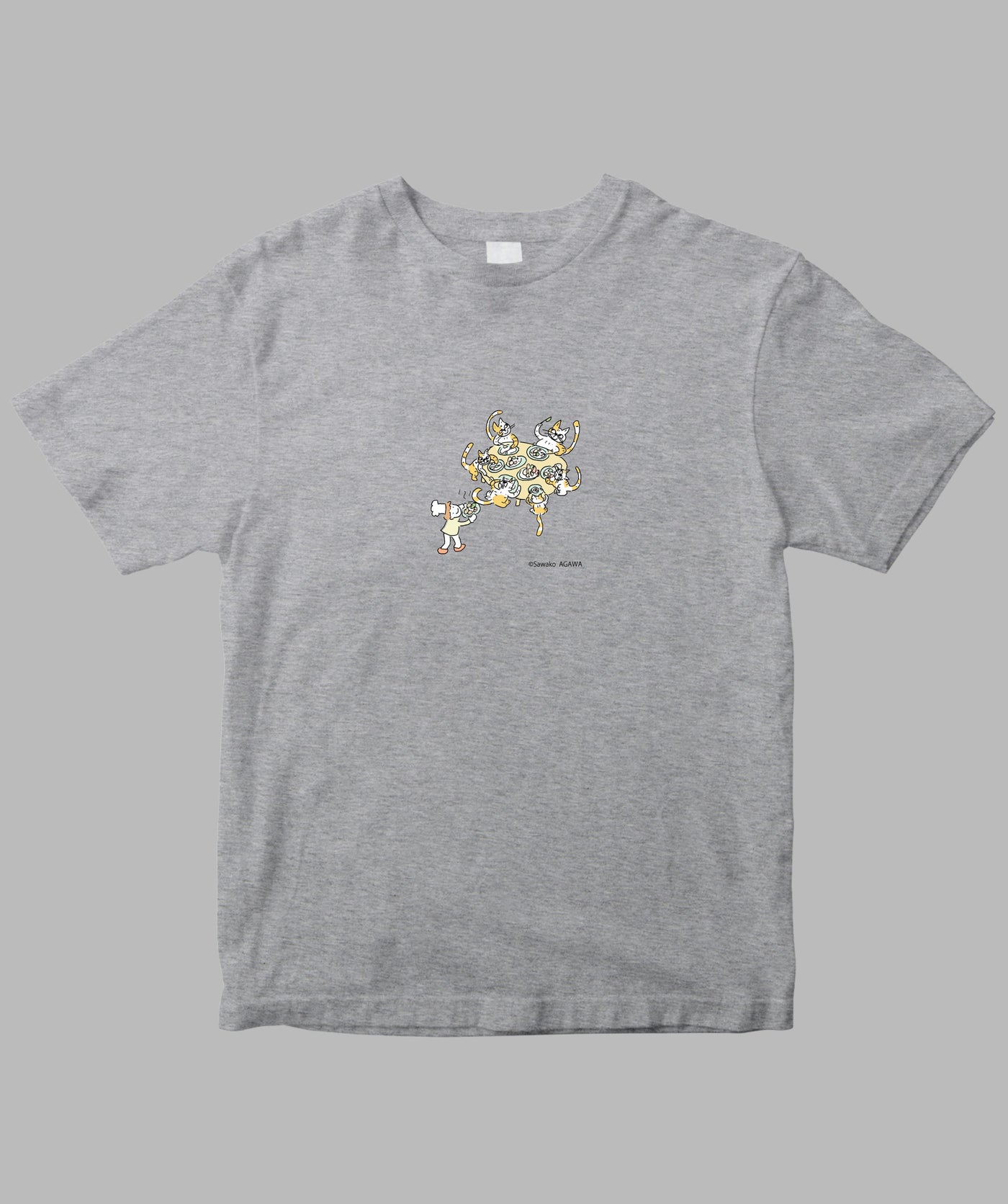 阿川佐和子 / だいたいしあわせ イラストTシャツ おいしい定義 / 晶文社