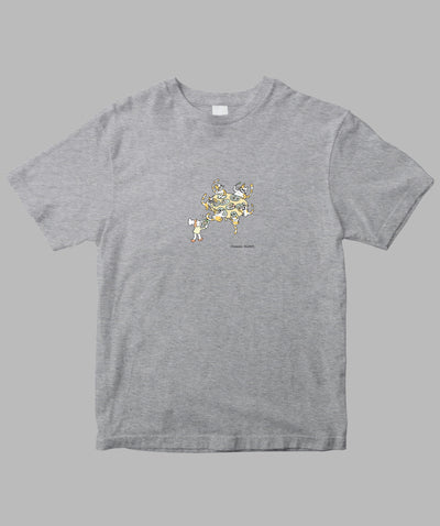 阿川佐和子 / だいたいしあわせ イラストTシャツ おいしい定義 / 晶文社