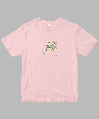 阿川佐和子 / だいたいしあわせ イラストTシャツ おいしい定義 / 晶文社