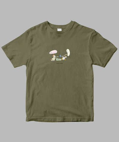 阿川佐和子 / だいたいしあわせ イラストTシャツ 不要福 / 晶文社