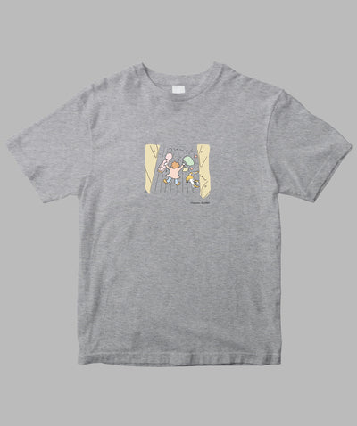 阿川佐和子 / だいたいしあわせ イラストTシャツ 廊下現象 / 晶文社