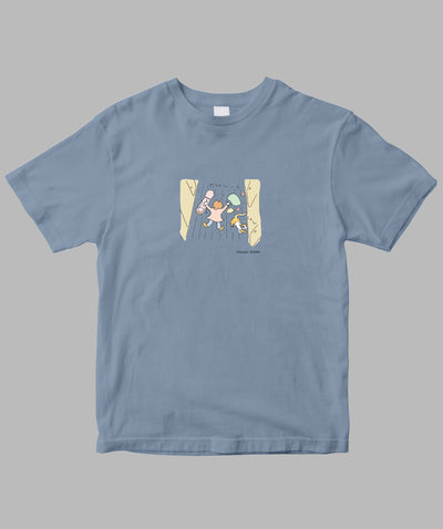 阿川佐和子 / だいたいしあわせ イラストTシャツ 廊下現象 / 晶文社