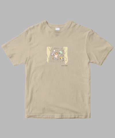 阿川佐和子 / だいたいしあわせ イラストTシャツ 廊下現象 / 晶文社