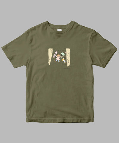 阿川佐和子 / だいたいしあわせ イラストTシャツ 廊下現象 / 晶文社