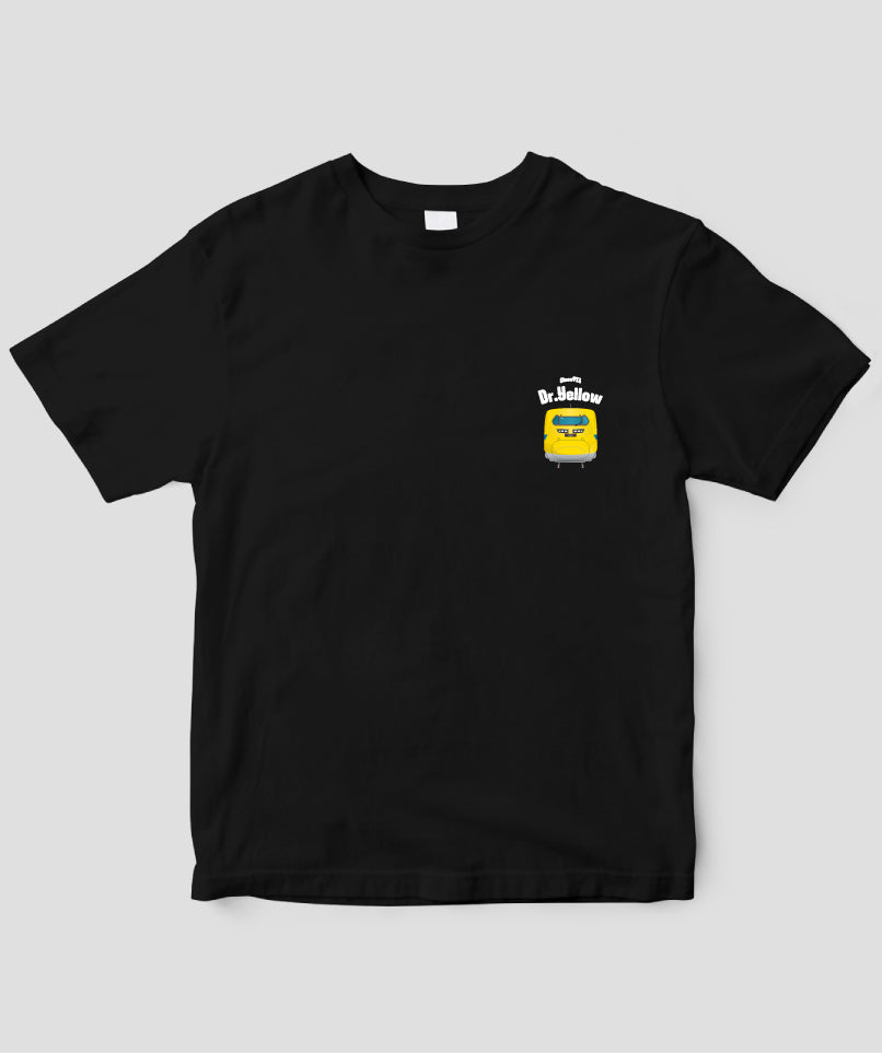 ドクターイエローモチーフTシャツ Type C / 天夢人