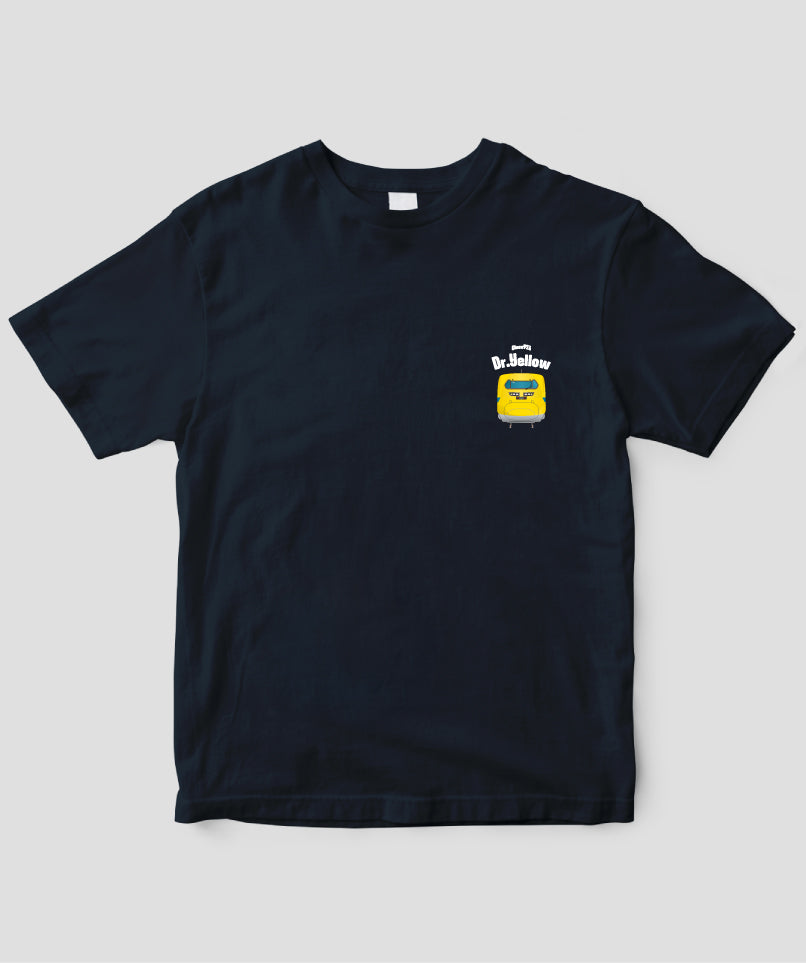 ドクターイエローモチーフTシャツ Type C / 天夢人