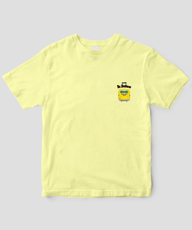 ドクターイエローモチーフTシャツ Type C / 天夢人