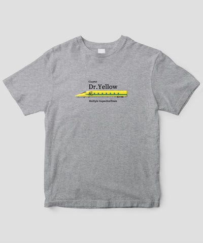 ドクターイエローモチーフTシャツ Type D / 天夢人