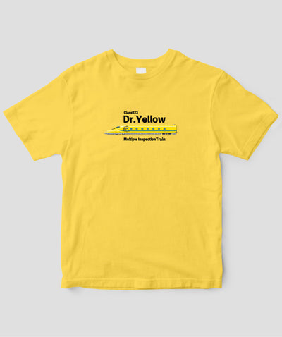 ドクターイエローモチーフTシャツ Type E / 天夢人