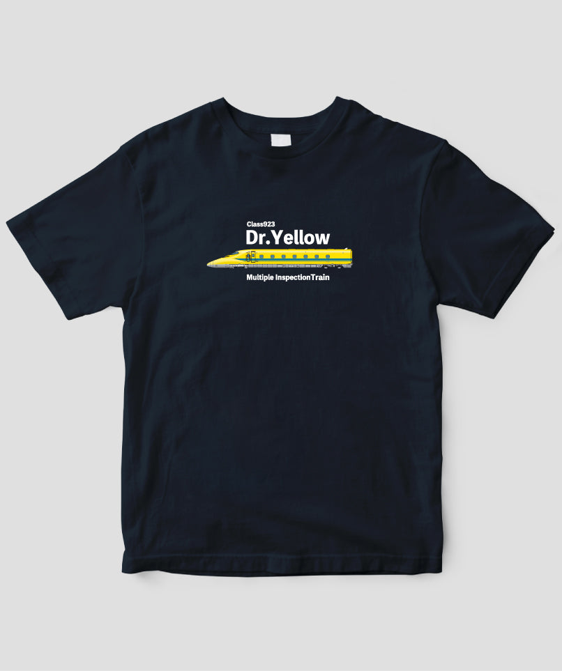 ドクターイエローモチーフTシャツ Type E / 天夢人