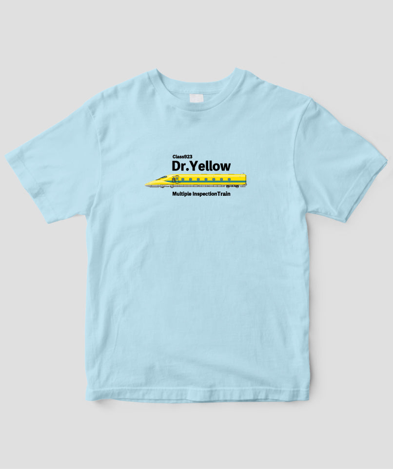 ドクターイエローモチーフTシャツ Type E / 天夢人