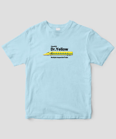 ドクターイエローモチーフTシャツ Type E / 天夢人