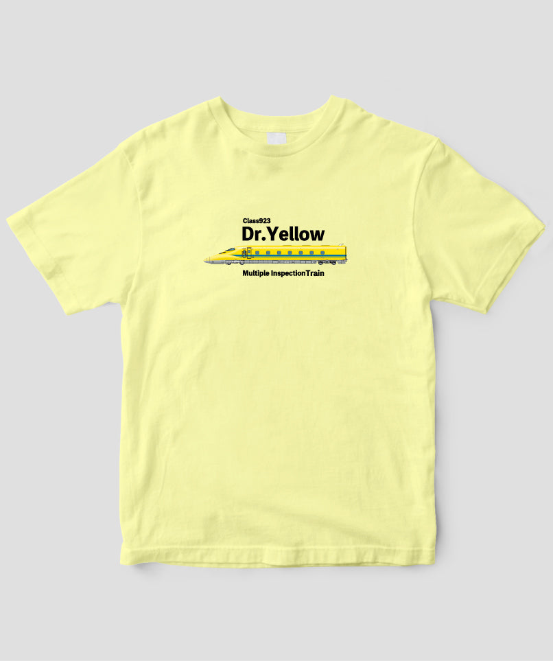 ドクターイエローモチーフTシャツ Type E / 天夢人