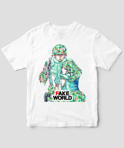 FAKE WORLD / FAKE WORLD Tシャツ / ICE