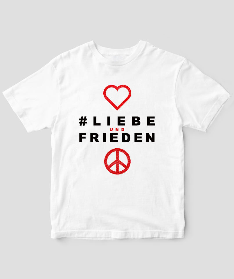 Deuxieme Classe☆新品 LOVE A PEACE Tシャツ LOVE AND PEACE ドイツ語版 Tシャツ Type A / 三修社 – pTa . shop