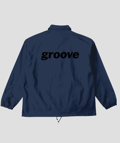 GROOVE / 1stロゴ リサイクルポリコーチジャケット / リットーミュージック