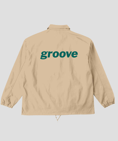 GROOVE / 1stロゴ リサイクルポリコーチジャケット / リットーミュージック