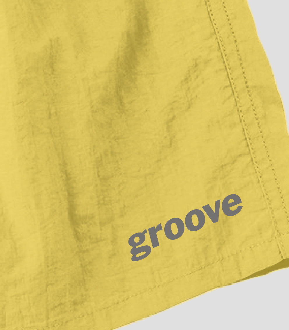 GROOVE / 1stロゴ ナイロンショーツ / リットーミュージック