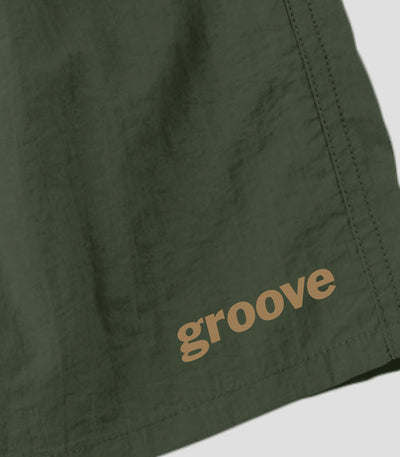 GROOVE / 1stロゴ ナイロンショーツ / リットーミュージック