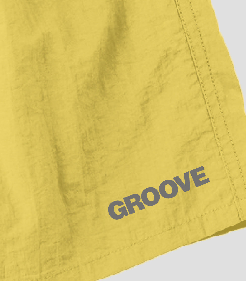 GROOVE / 3rdロゴ ナイロンショーツ / リットーミュージック