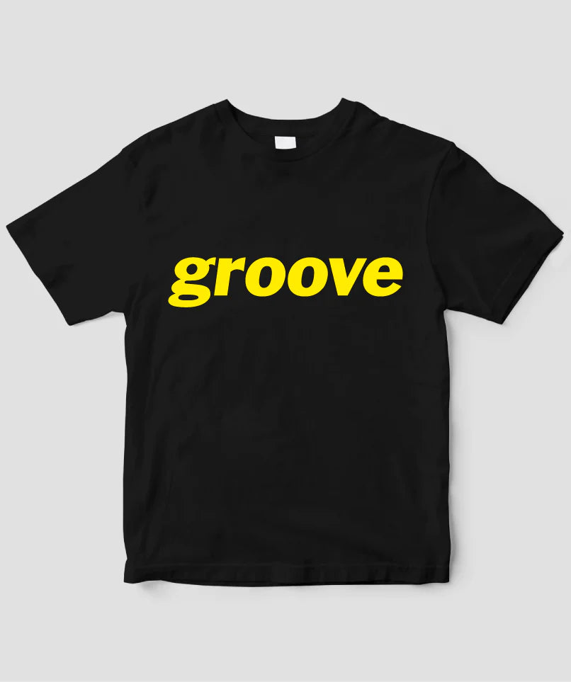 GROOVE / 1stロゴ ドライTシャツ Type A / リットーミュージック