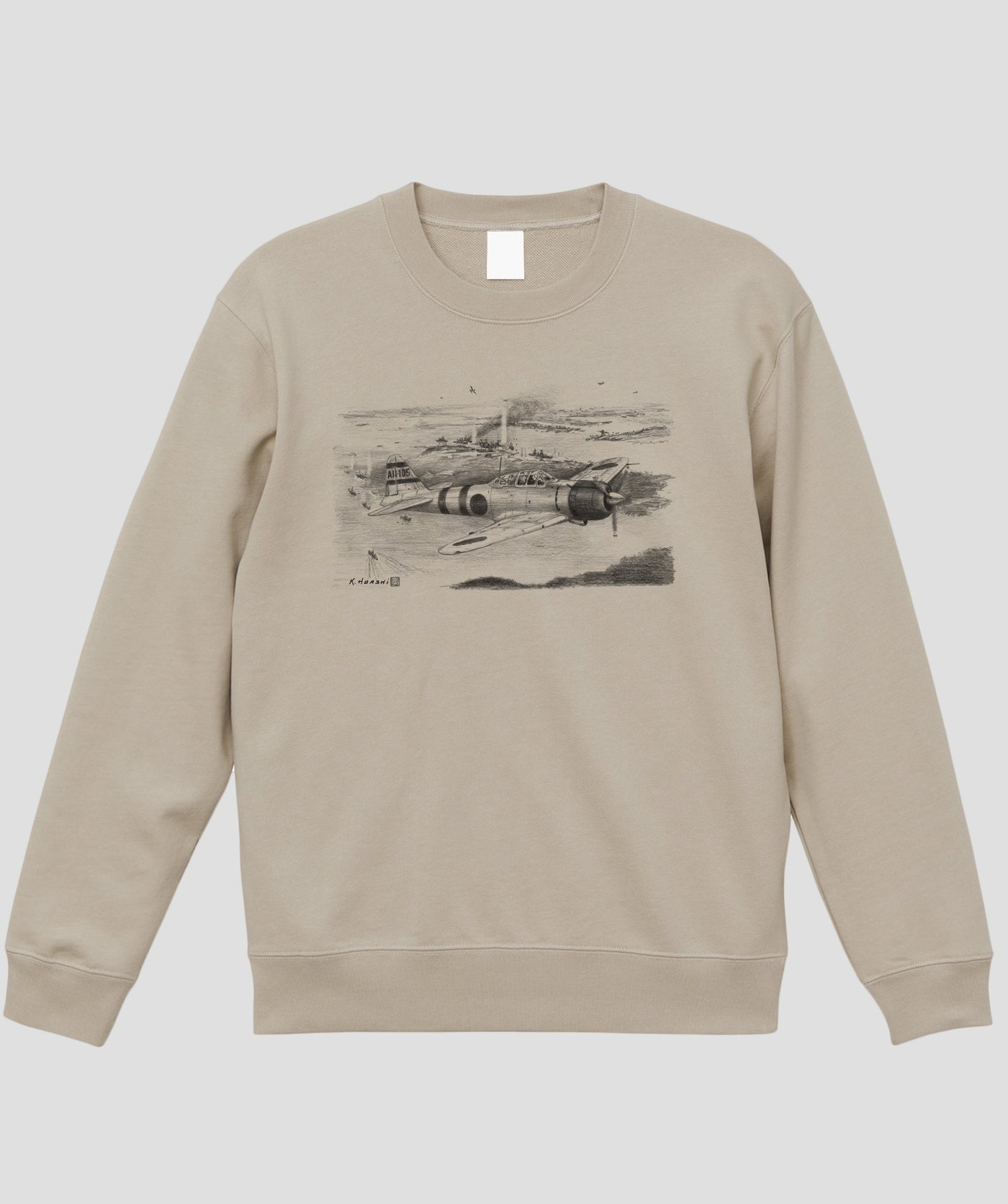 帆足孝治 / 零戦....零式艦上戦闘機 二一型 スウェット / イカロス出版