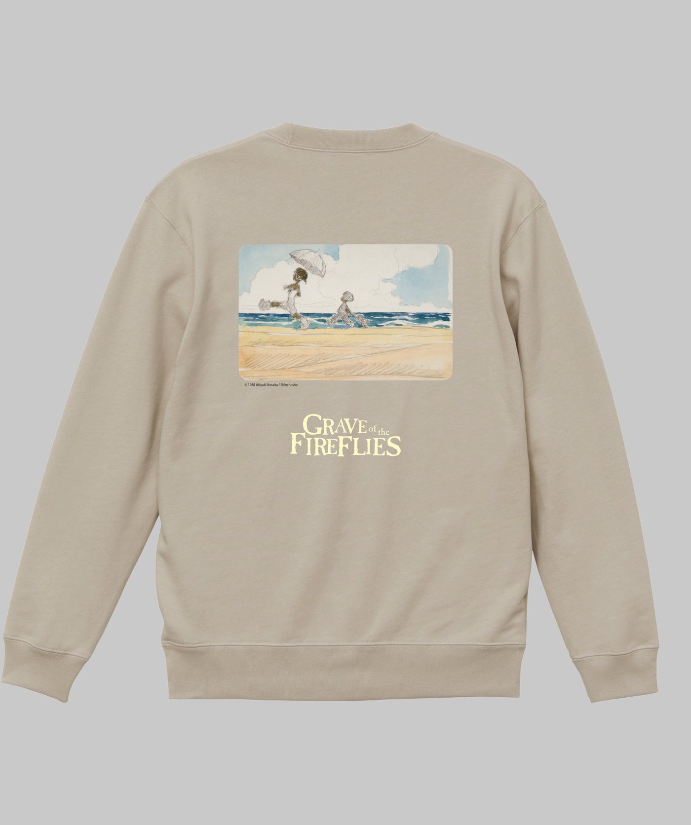 アニメ映画 火垂るの墓 / オリジナルスウェット TypeA（バックプリント） / 新潮社