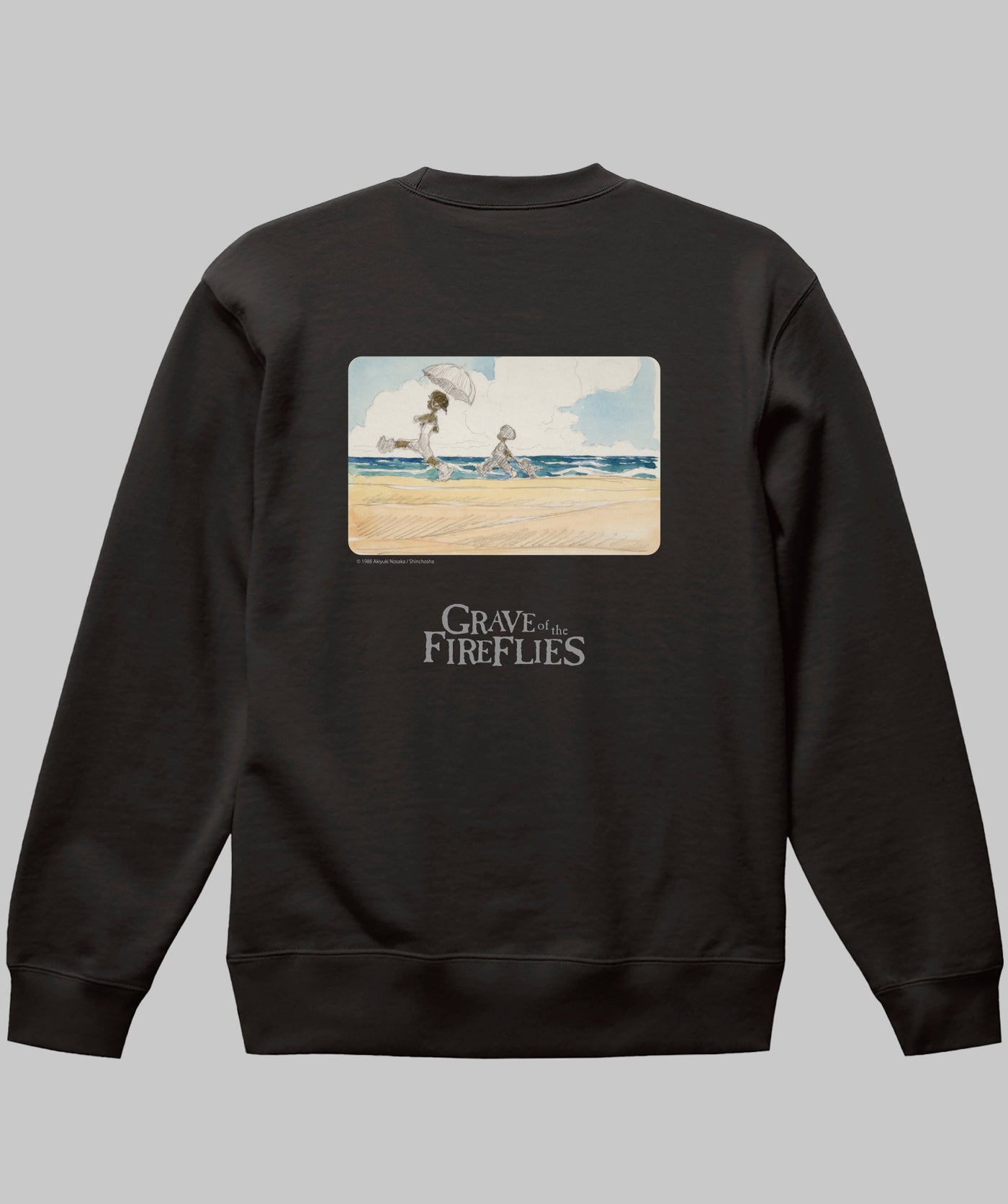 アニメ映画 火垂るの墓 / オリジナルスウェット TypeA（バックプリント） / 新潮社