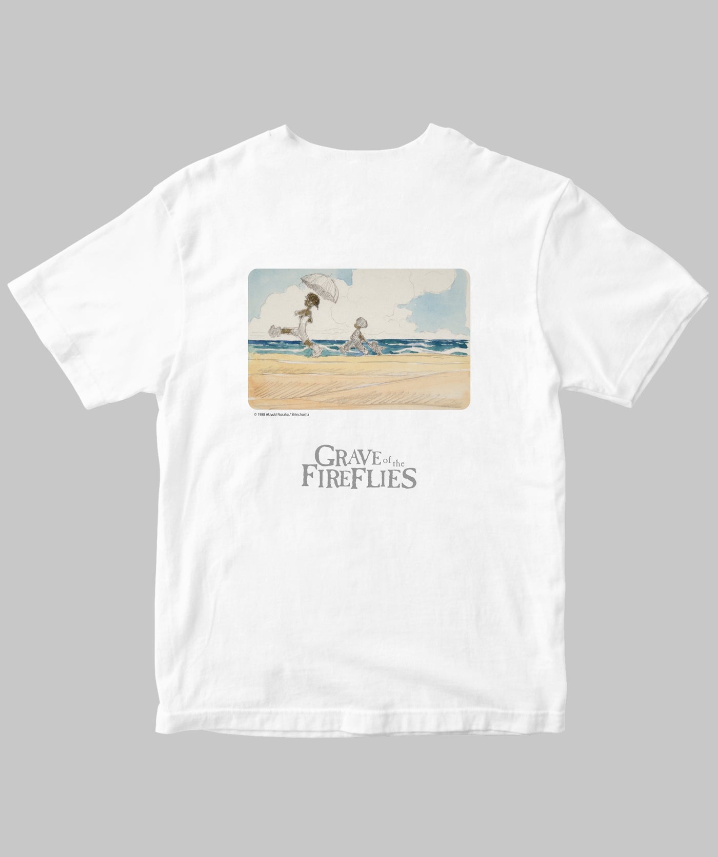 アニメ映画「火垂るの墓」 / オリジナルTシャツ TypeA（バック